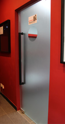 silver-door