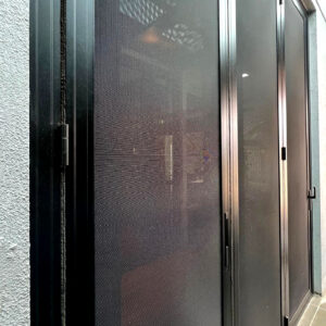 2IN1 Elite Mesh & Glass Folding Door