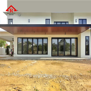Aluminium Strip Ceiling, Woodgrain ceiling, Roof