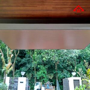 Aluminium Strip Ceiling, Woodgrain ceiling, Roof