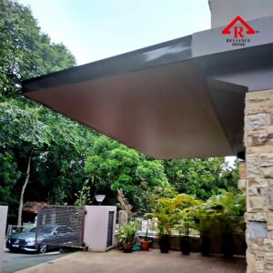 Aluminium Strip Ceiling, Woodgrain ceiling, Roof