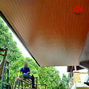Aluminium Strip Ceiling, Woodgrain ceiling, Roof