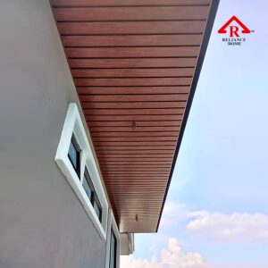 Aluminium Strip Ceiling, Woodgrain ceiling, Roof