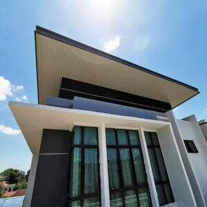 Aluminium Strip Ceiling, Woodgrain ceiling, Roof