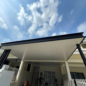 Aluminium Strip Ceiling, Woodgrain ceiling, Roof