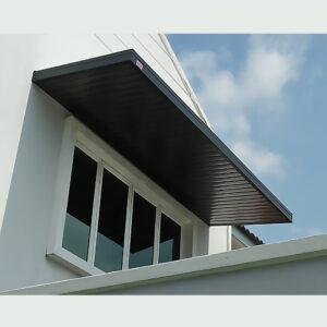 Aluminium Strip Ceiling, Woodgrain ceiling, Roof