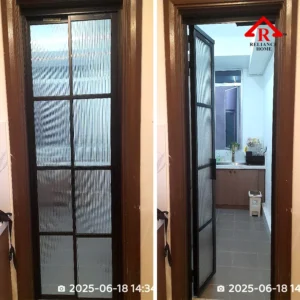 Swing slide PD Door Malaysia, Swing Slide Door, PD Door, 2in1 PD Door, bifold door, foldable door,swing and slide door, toilet door, yard door, laundry door, pintu lipat