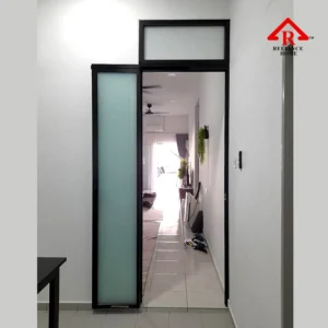 Swing slide PD Door Malaysia, Swing Slide Door, 2in1 PD Door, bifold door, foldable door,swing and slide door, toilet door, yard door, laundry door, pintu lipat