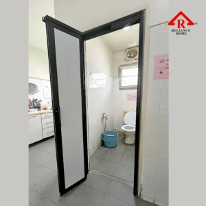 Swing slide PD Door Malaysia, Swing Slide Door, PD Door, 2in1 PD Door, bifold door, foldable door,swing and slide door, toilet door, yard door, laundry door, pintu lipat