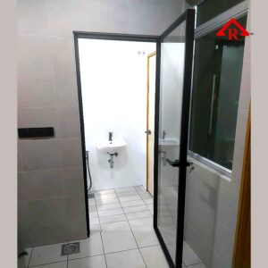 Ultra Slim Swing Door, Slim Door, Swing Door, Kitchen Door, Toilet Door, Door Malaysia, Pintu Swing, Minimalist Door, Modern door