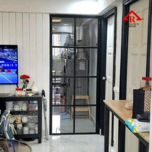 Ultra Slim Swing Door, Slim Door, Swing Door, Kitchen Door, Toilet Door, Door Malaysia, Pintu Swing, Minimalist Door, Modern door