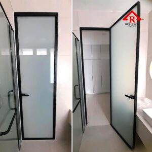 Ultra Slim Swing Door, Slim Door, Swing Door, Kitchen Door, Toilet Door, Door Malaysia, Pintu Swing, Minimalist Door, Modern door