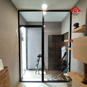 Ultra Slim Swing Door, Slim Door, Swing Door, Kitchen Door, Toilet Door, Door Malaysia, Pintu Swing, Minimalist Door, Modern door