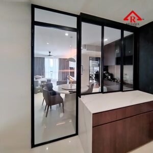 Ultra Slim Swing Door, Slim Door, Swing Door, Kitchen Door, Toilet Door, Door Malaysia, Pintu Swing, Minimalist Door, Modern door