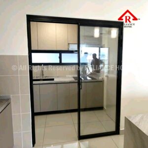 Swing Slide PD Door Malaysia, 2in1 PD Door, Soft Close Door, Slide Swing Door