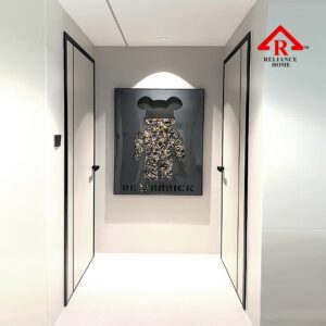 Alumnium Slim Swing Door, Alumnium HoneyComb, Swing Door, Master Door, Pintu Aluminium, Pintu Malaysia, Toilet Door, Slimline door, Slim door, Slim frame