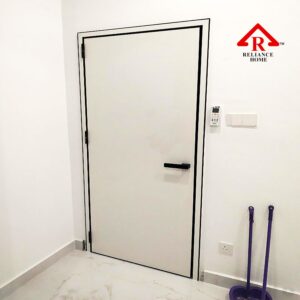 Alumnium Slim Swing Door, Alumnium HoneyComb, Swing Door, Master Door, Pintu Aluminium, Pintu Malaysia, Toilet Door, Slimline door, Slim door, Slim frame
