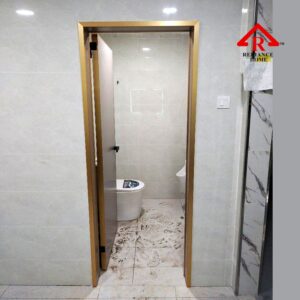 Alumnium Slim Swing Door, Alumnium HoneyComb, Swing Door, Master Door, Pintu Aluminium, Pintu Malaysia, Toilet Door, Slimline door, Slim door, Slim frame