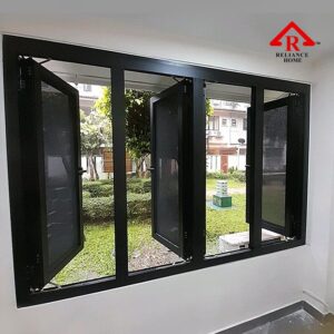 Elite Casement Window, Mesh Window, 2in1 Window, Security Mesh, Tingkap, Kitchen Window