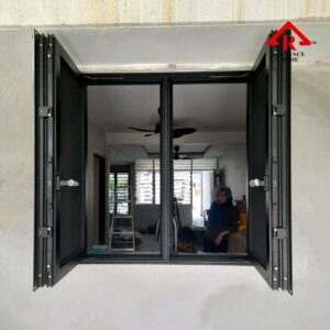 Elite Casement Window, Mesh Window, 2in1 Window, Security Mesh, Tingkap, Kitchen Window