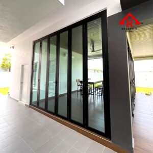 Folding Door, Pintu Lipat, Glass Door, Elite Folding Door, Multi Folding Door, Outdoor
