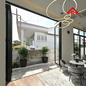 Folding Door, Pintu Lipat, Glass Door, Elite Folding Door, Multi Folding Door, Outdoor