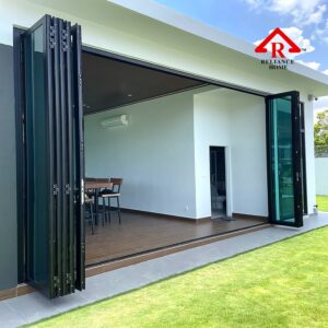 Folding Door, Pintu Lipat, Glass Door, Elite Folding Door, Multi Folding Door, Outdoor