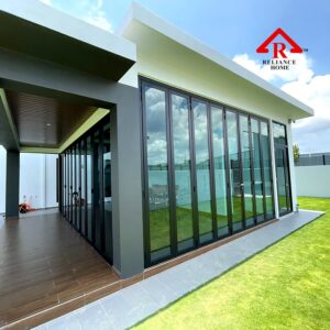 Folding Door, Pintu Lipat, Glass Door, Elite Folding Door, Multi Folding Door, Outdoor