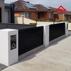 Fencing Hollow, Wood Wall, Facade Fencing,Fence, Fencing Malaysia, Wall Fencing, Wall Ideas, Outdoor Wall Wooden fencing, aluminium