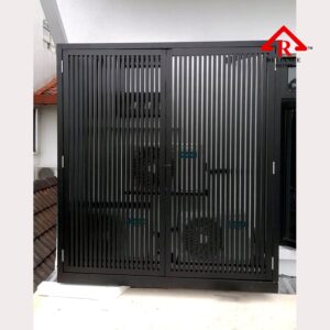 Fencing Hollow, Wood Wall, Facade Fencing,Fence, Fencing Malaysia, Wall Fencing, Wall Ideas, Outdoor Wall Wooden fencing, aluminium