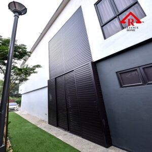 Fencing Hollow, Wood Wall, Facade Fencing,Fence, Fencing Malaysia, Wall Fencing, Wall Ideas, Outdoor Wall Wooden fencing, aluminium