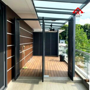 Pivot Glass Door, 180 Degree door, Oversized Door, Swing Door, Entrance Door, Framed Glass Door, louvers Door, Louvre Door