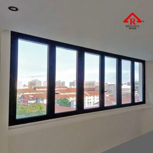 Folding Window, Tingkap Lipat, Pintu Lipat, Bifold, Aluminium Window, Kitchen design, space saving window, Back Yard design