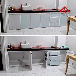 Cabinet Door, Kitchen Cabinet Door, Laci Dapur, Kabinet, Cabinet Malaysia, Drawer