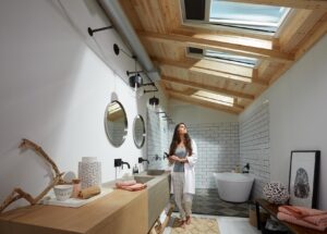 Automatic Skylight Window, Smart Window, Top Hung WIndow