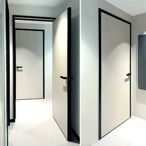 Aluminium Slim Door, Honeycomb panel, modern door