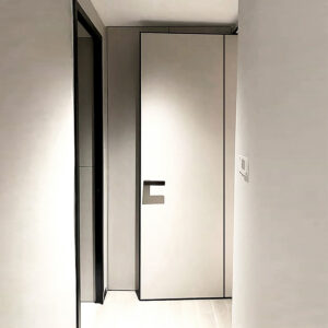 Aluminium Slim Door, Honeycomb panel, modern door