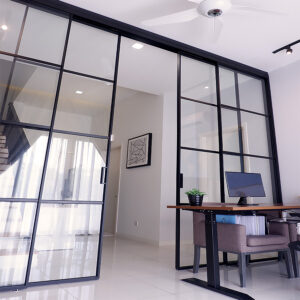 Ultra Slim Sliding Door, Soft Close system, Hanging Door, Slim Door, Kitchen Door