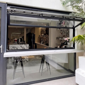 V-Folding Window, Vertical Folding Window