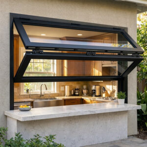V-Folding Window, Vertical Folding Window