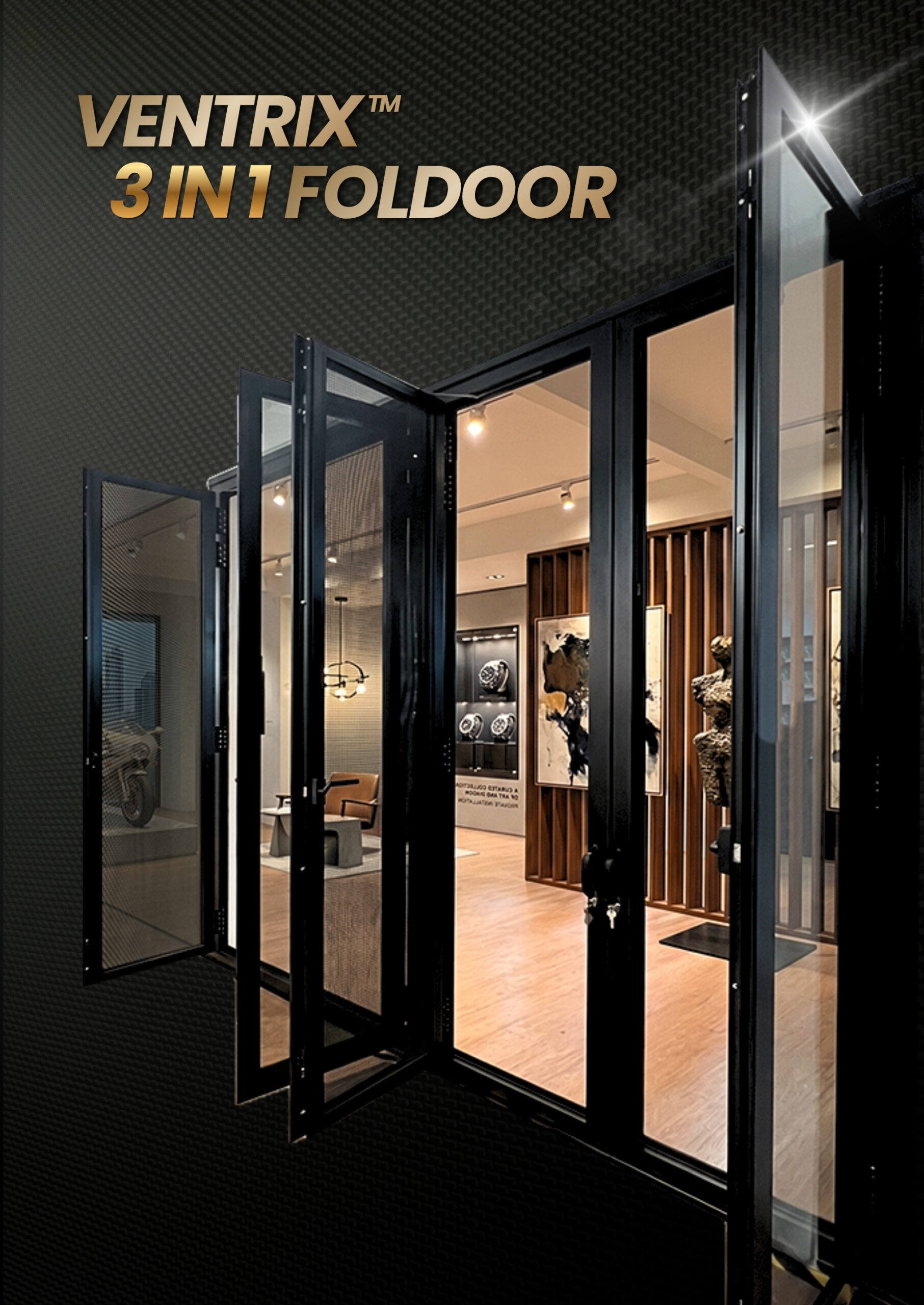 3IN1 Folding Door Main Photo