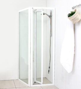 bifold shower screen