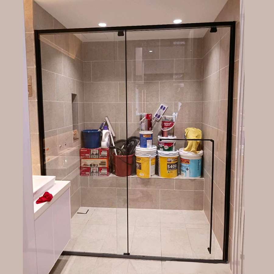 soft close shower screen